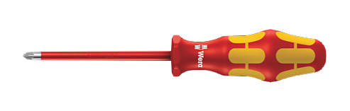 Отвертка изолированная Wera Kraftform Plus PZ/S1  WE-006190