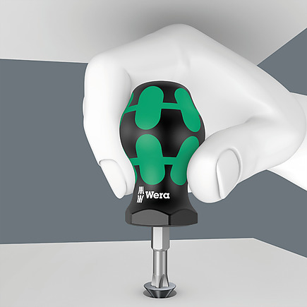 Отвертка для карбюратора Wera STUBBY PH2х54мм.  WE-008851 в Екатеринбурге 