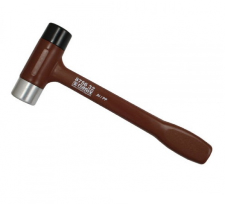 Молоток рихтовочный NAREX 419гр. боек алюминий/пластик  875632