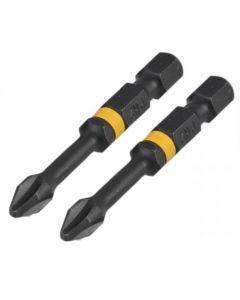 Бита "DeWalt" IMPACT TORSION РH2 50мм.(2шт уп)  DТ70532T-QZ в Екатеринбурге