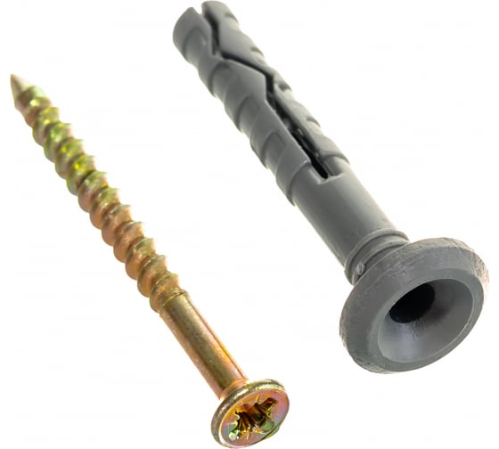 Дюбель-гвоздь с грибовидной манжетой СТРОЙБАТ 6x40мм. 200шт. 041730 в Екатеринбурге