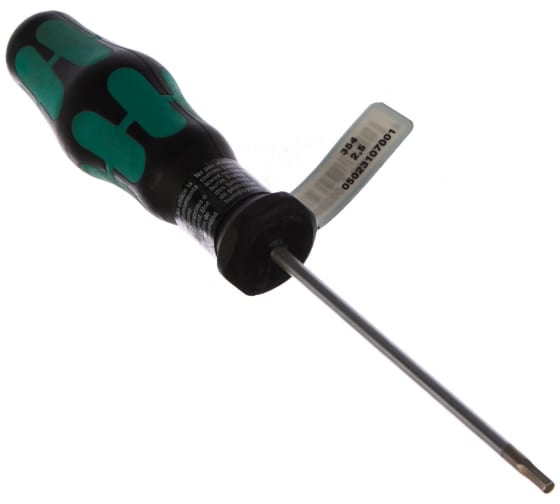 Отвёртка шестигранная WERA Kraftform Plus Hex-Plus 354 2.5 X 75 мм WE-023107