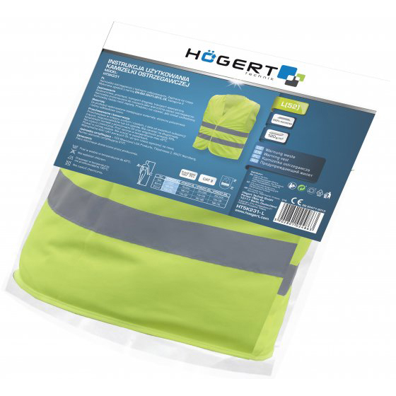 Светоотражающий жилет HOEGERT размер 3XL HT5K231-3XL в Екатеринбурге