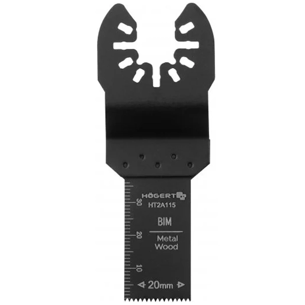 Насадка для реноваторов HOGERT по металлу биметаллическая 20x40 мм, зубцы 1,4 мм HT2A115