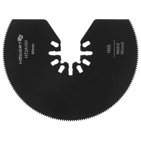 Насадка для реноваторов HOGERT TECHNIK диск HSS 80 мм, зубцы 1,25 мм HT2A101 в Екатеринбурге