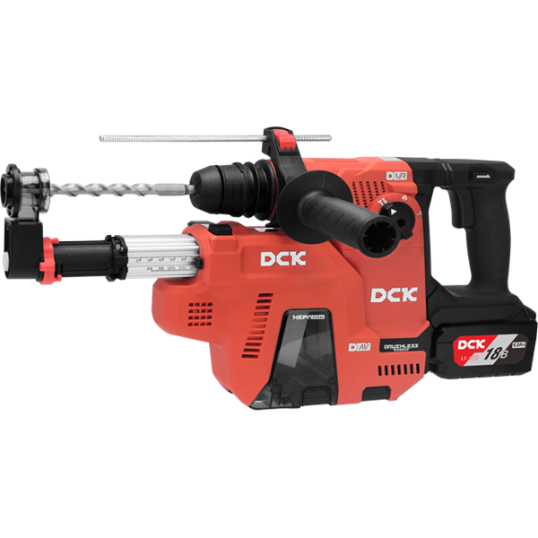 АКЦИЯ Перфоратор аккумуляторный бесщеточный DCK KRH20V-26 Сумка + 2 Акб и Зарядное устройство DCK KRH20V-26+2АКБ FFBL2040Li+З/У FFCL20-02 сумка в Екатеринбурге