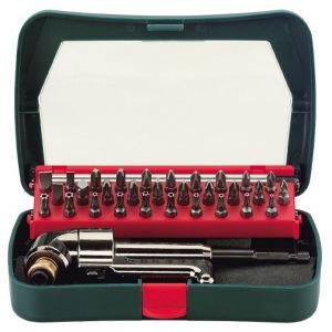 Угловая насадка 57 Нм, с набором бит 32п "Меtabo" 630464000