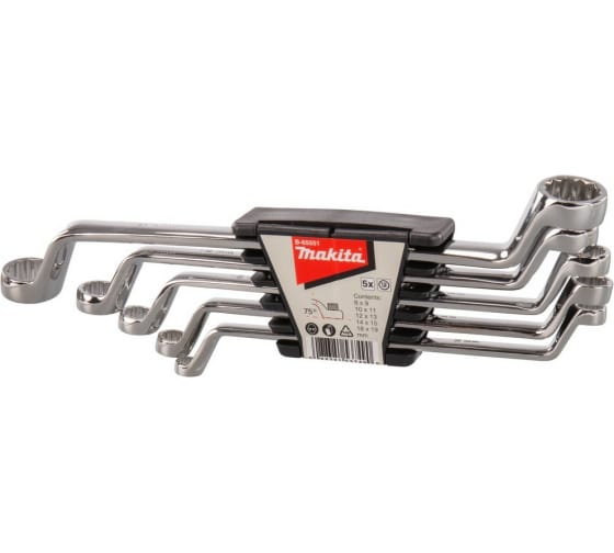 Набор накидных ключей Makita (5 предметов) B-65551