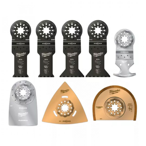 Набор полотен MILWAUKEE для мультитул (8шт) 48906088