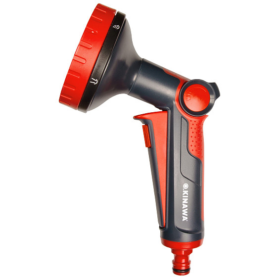 Пистолет-распылитель OKINAWA 6 режимов, пластиковый, с клавишей 2512 в Екатеринбурге