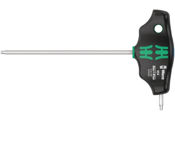 Отвёртка с Т-образной рукояткой WERA Hex-Plus 2 x 100 мм WE-023330 в Екатеринбурге 