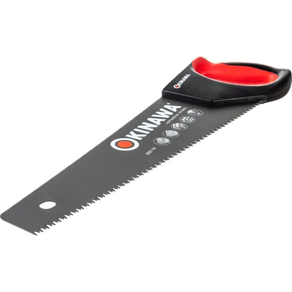Ножовка OKINAWA по дереву 400 мм  ANTISTICK покрытие 7-8TPI 2021-16 в Екатеринбурге 