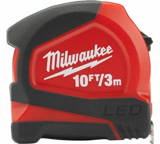 Рулетка с подсветкой Milwaukee 3м 48226602