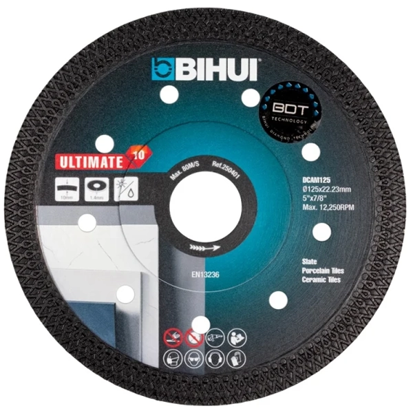Диск алмазный BIHUI Ultimate Mesh 125х1,4х22,23мм  DCAM125 в Екатеринбурге