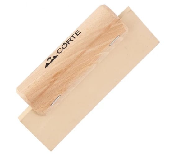 Шпатель резиновый для цементной затирки CORTE 200мм. 0602C