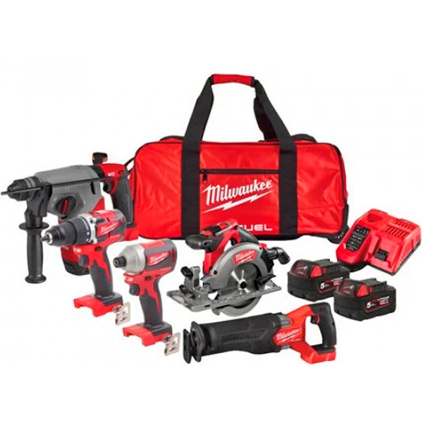 Набор Milwaukee M18 PP5B-502B 4933479541