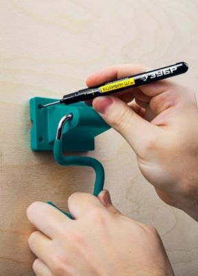 Маркер для отверстий и труднодоступных мест ЗУБР черный 0,7-1мм.  06328-2 в Екатеринбурге 