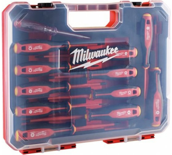 НАБОР ОТВЕРТОК ТРЕХГРАННЫХ MILWAUKEE VDE (12ШТ) 4932479095