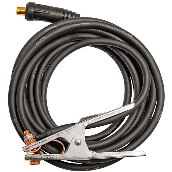 Зажим на массу  AURORA 300А с кабелем КГ 1/25 медь 5м (Track 35-50 MMQ) 00040292