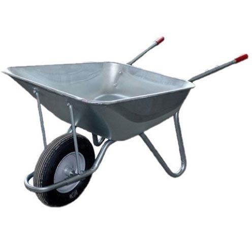 Тачка строительная "AL-KO" 100G Металлич.колесо  160080