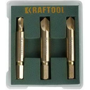 Набор экстракторов "Kraftool" для выкручивания крепежа со стертыми гранями 26770-Н3