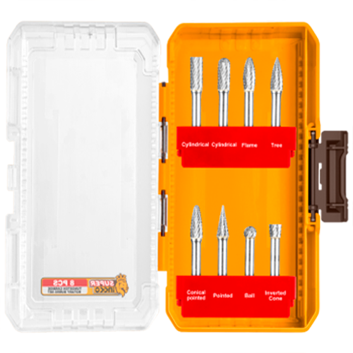 Набор твердосплавных фрез INGCO  8 шт AKDL10801