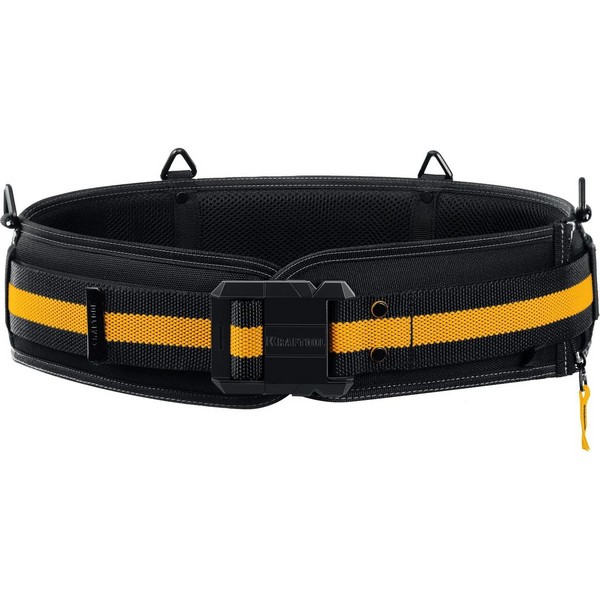 Пояс монтажника Kraftool КВ-2 80-122см., с креплением FastClip, широкий кушак 38763 в Екатеринбурге