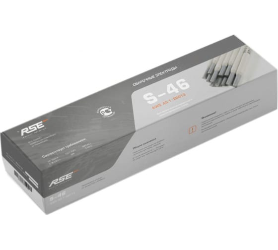 Электроды RSE Foxweld S-46 E6013 d-3.2mm  5кг.  S-46 3.2 (5)