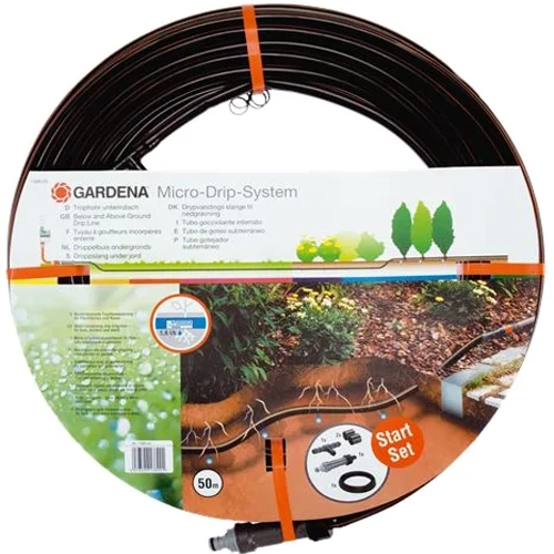 Шланг сочащийся для подземной прокладки (с комплектом)  GARDENA 01389-37.000.00 в Екатеринбурге