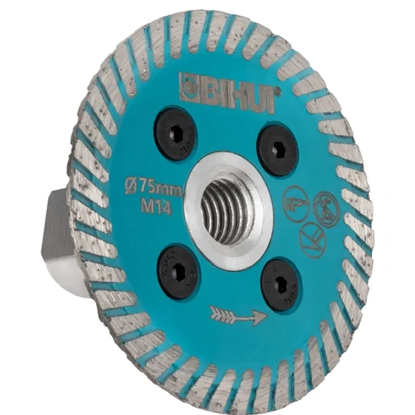 Диск алмазный BIHUI MINI THIN TURBO 75мм, толщина 2мм  DCW75 в Екатеринбурге