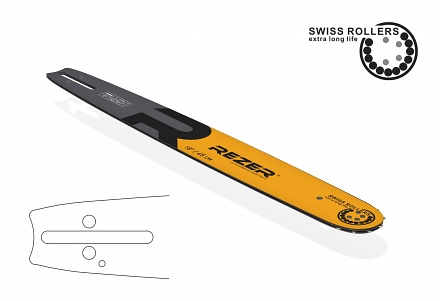 Шина 455 L 9 B, сварная REZER 03.016.00019