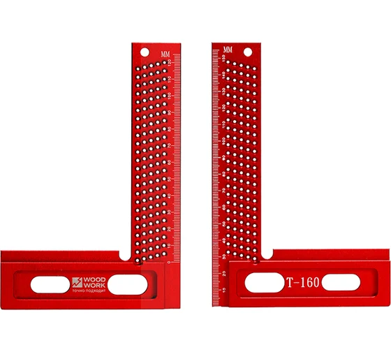 Угольник разметочный WOODWORK  160 мм MGR-160