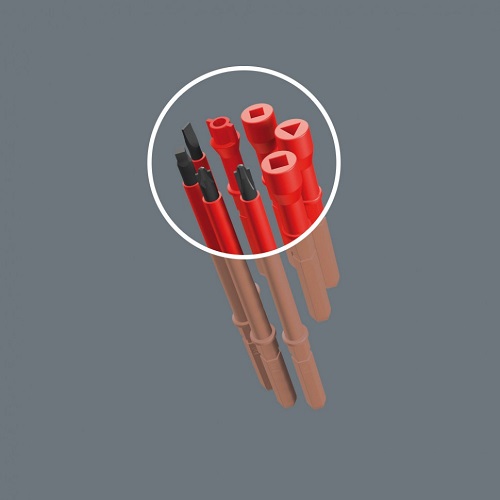 Отвёртка-насадка сменная PlusMinus Wera 65 i PZ/S Kraftform Kompakt VDE, 1 x 154 мм WE-003445 в Екатеринбурге 