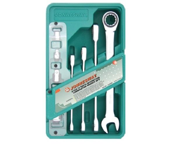 Набор ключей комби с трещоткой JONNESWAY W45508S 048880