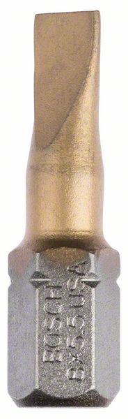 Бита "Bosch" MAXgrip шлиц 0,8х5,5х25мм.Tin 2607001492
