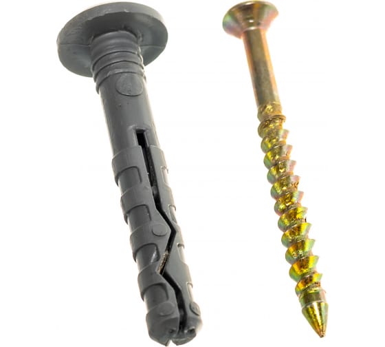 Дюбель-гвоздь с грибовидной манжетой СТРОЙБАТ 6x40мм. 200шт. 041730 в Екатеринбурге