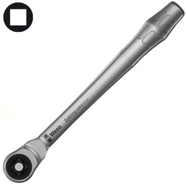 Трещотка WERA 8003 C Zyklop Metal Push сдвижной квадрат, DR 1/2" x 281 мм WE-004063 в Екатеринбурге 