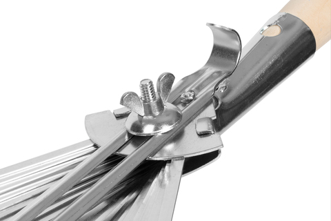 Грабли веерные OFFNER 22 зуба регулируемые сталь/дерево Z1741F0 в Екатеринбурге 