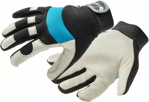 Перчатки "HOEGERT STOR" кожаные размер 10  HT5K730-10