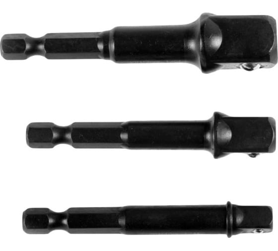 Набор переходников Kraftool 1/2, 3/8, 1/4 26775-H3