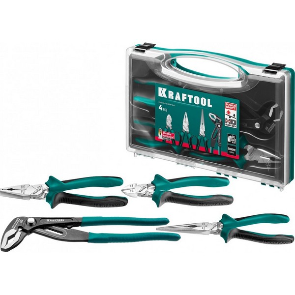 Набор инструмента губцевого Kraftool 4пр  22012 в Екатеринбурге 
