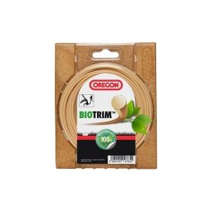 Леска триммерная "Oregon" BIOTRIM 2,0х15м 559046 круг биоразлагаемая