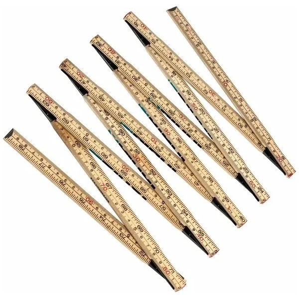 Метр складной деревянный BIHUI 2м  TFR20 в Екатеринбурге 