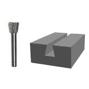 Фреза для снятия заусенцев HSS 10 град."Меtabo"  623579000