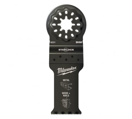 Биметаллическое полотно по мультиматериалам Milwaukee (10шт, 28 мм) 48906034