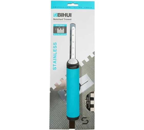 Гребенка из нержавеющей стали BIHUI 320х120мм. зуб 10х10мм.  PTSL10 в Екатеринбурге 