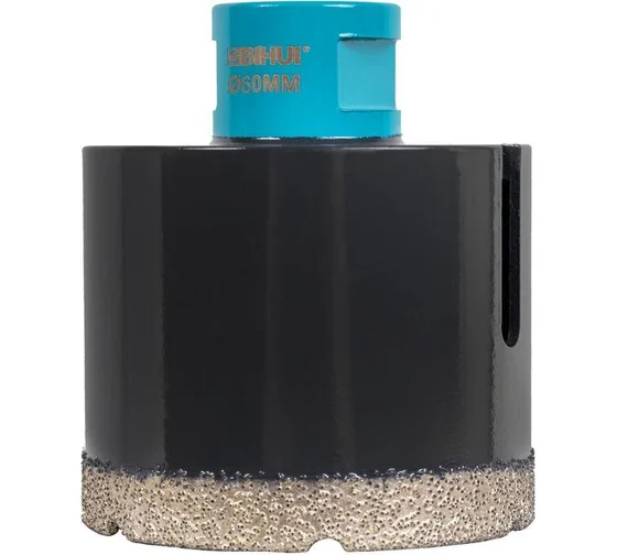 Коронка алмазная BIHUI по керамограниту 60мм  DBDF60