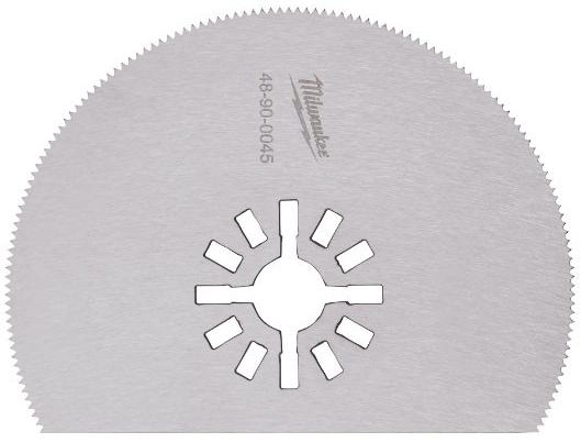 Полотно Milwaukee Milwaukee для мультитул 80мм с титановым напылением для резки металла, дерева с гв