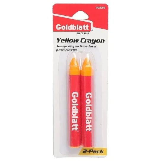 Мелки для плитки GOLDBLATT 2 шт красные G02064