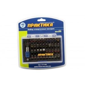 Набор бит + держатель ПРАКТИКА 42 шт 777-499 в Екатеринбурге